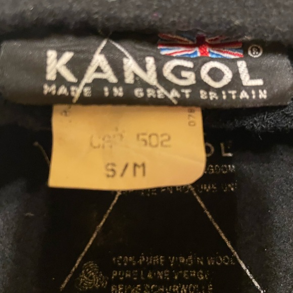 Kangol Classic Black Wool Hat - Picture 2 of 4